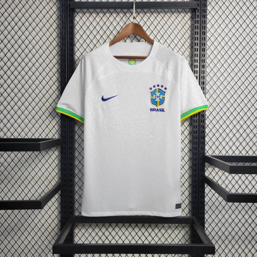 22-23 MAILLOT BRÉSIL LÉOPARD BLANC