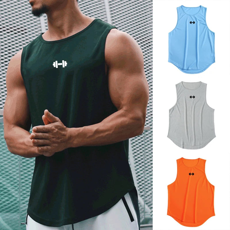 Summer Men's Gym Tank Tops