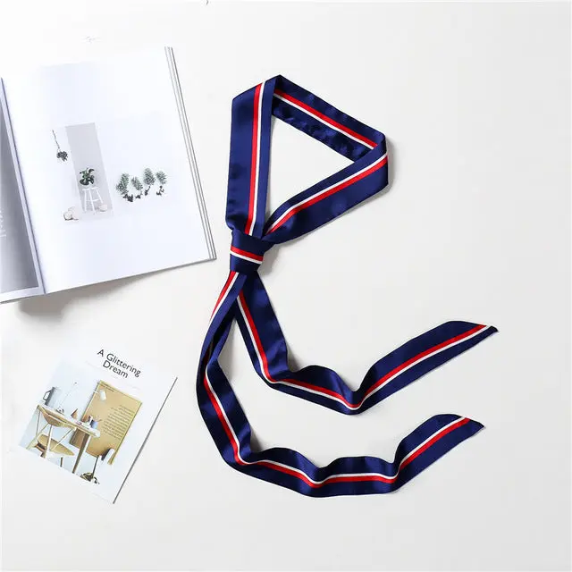 Ceinture foulard bleue frenchy