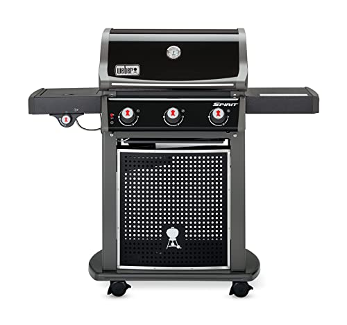 Weber Spirit E-320 Classic Gasgrill, 3 Brenner + Seitenbrenner, Schwarz (46415079)
