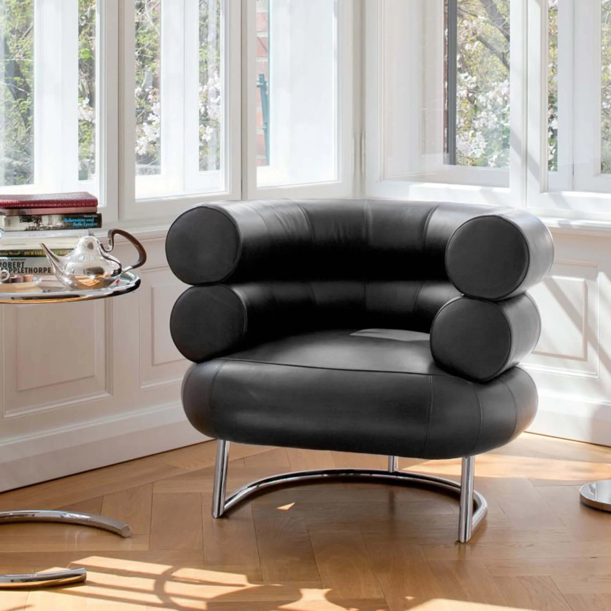 RetroLux Tyre Classic Leather Armchair