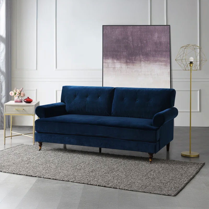 Lenapah 3 Seater Velvet Sofa