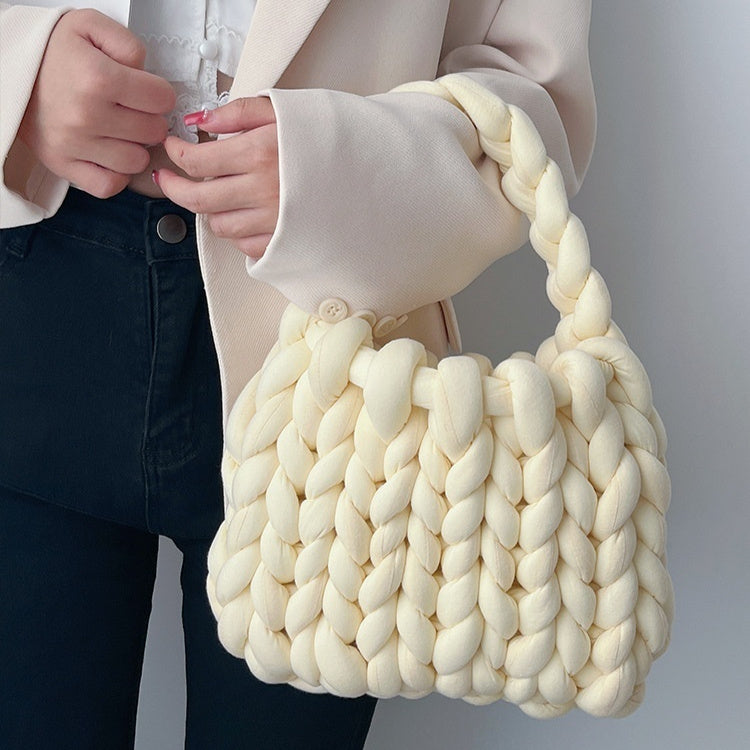 Diy Hand Woven Bag Women