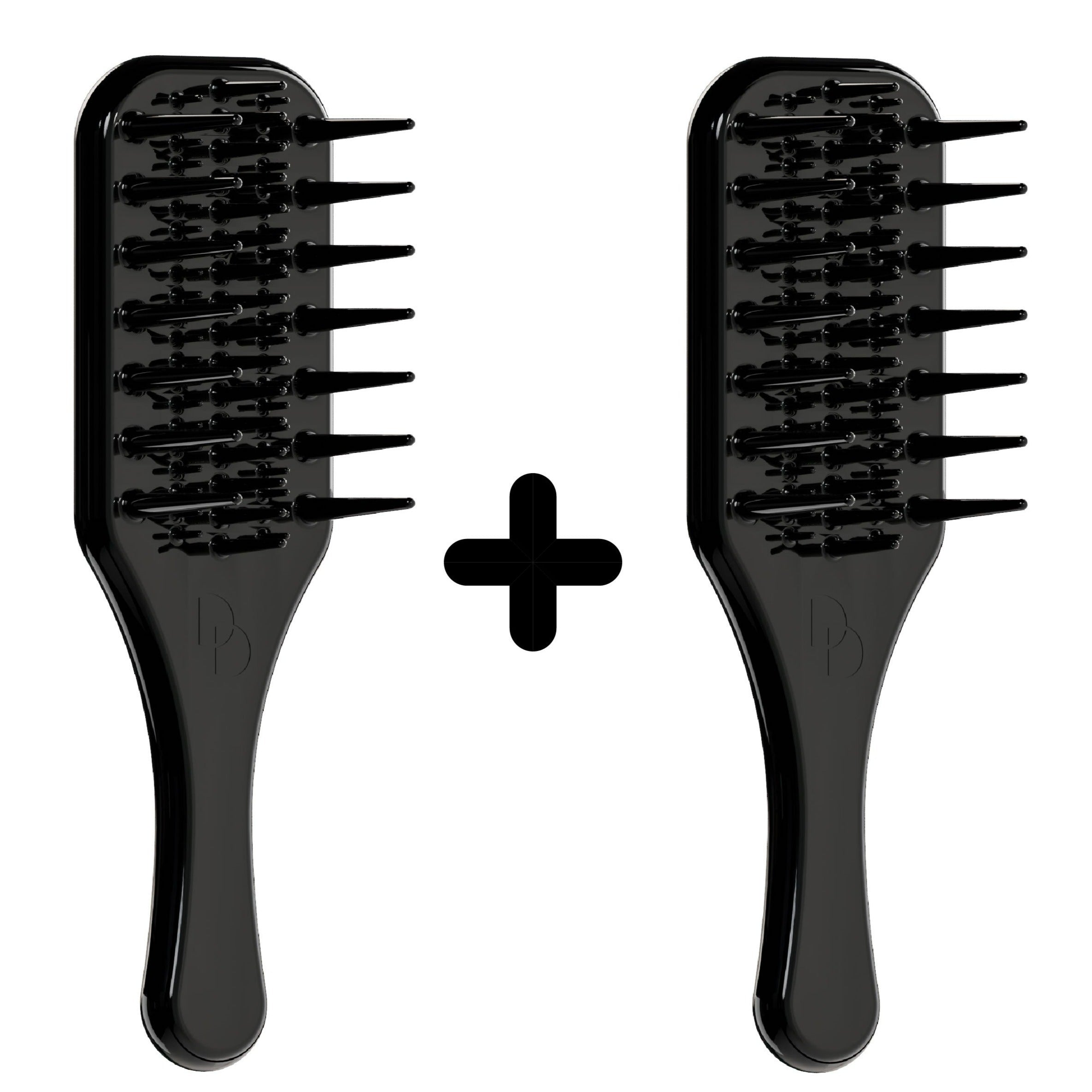 Bundle Two (2 Wide Tooth Curly Detangling Brushes)