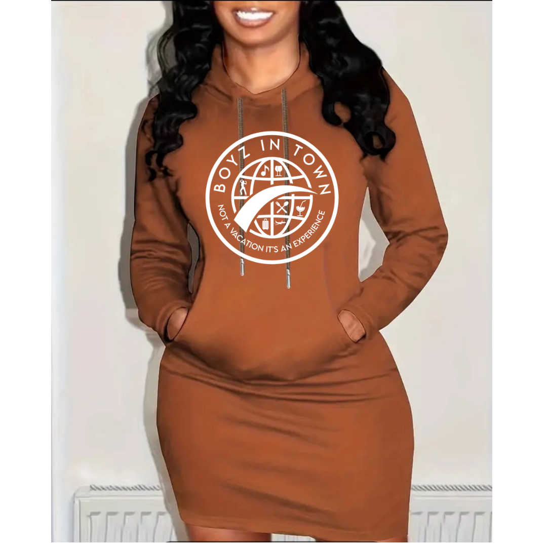 BIT Women Hoodie Dress