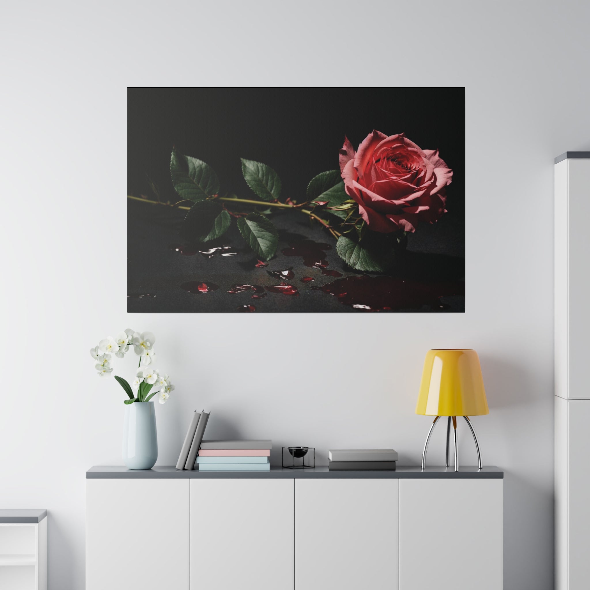 Blood Rose Canvas Limited Edition