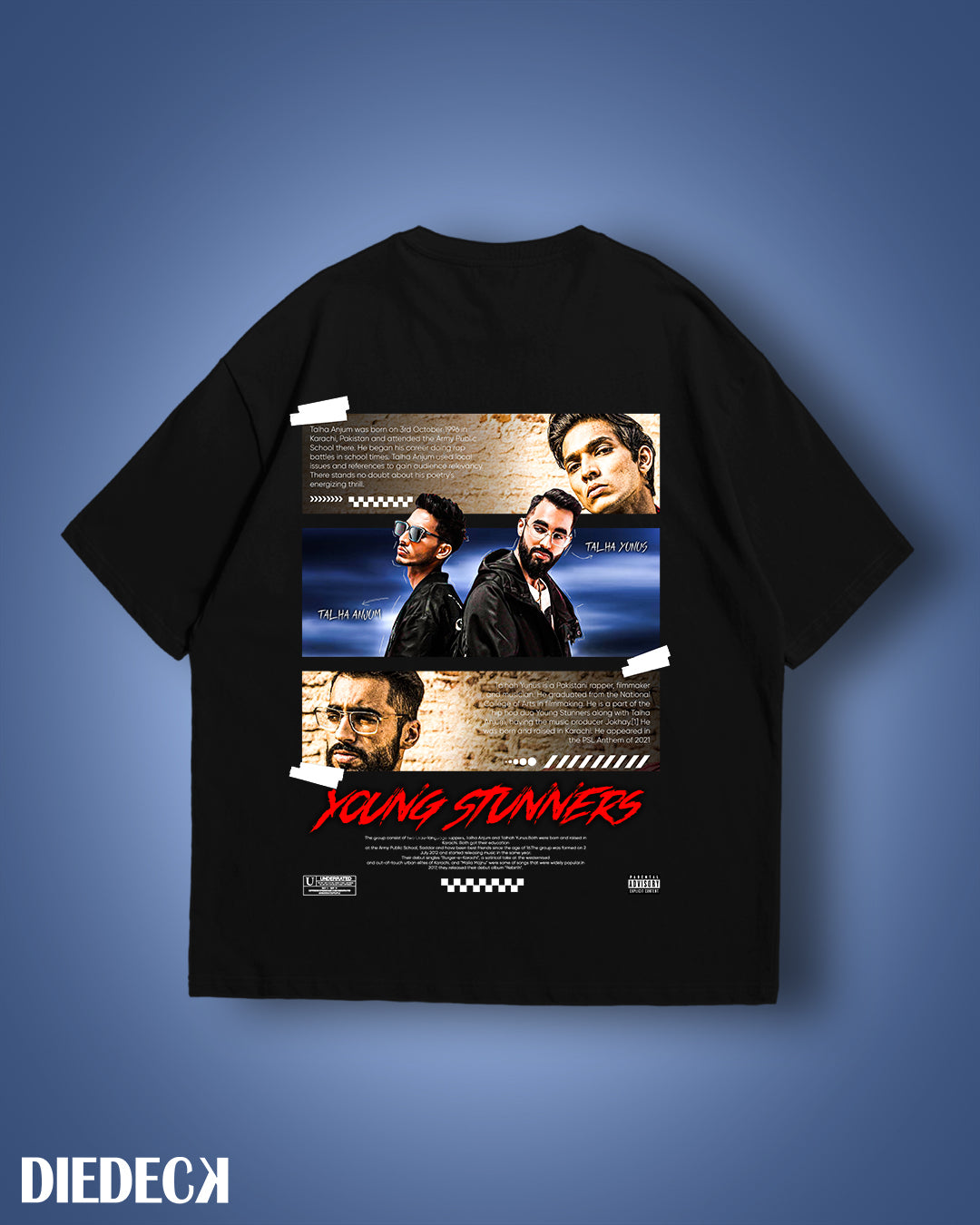 YOUNG STUNNERS OVERSIZED TSHIRT