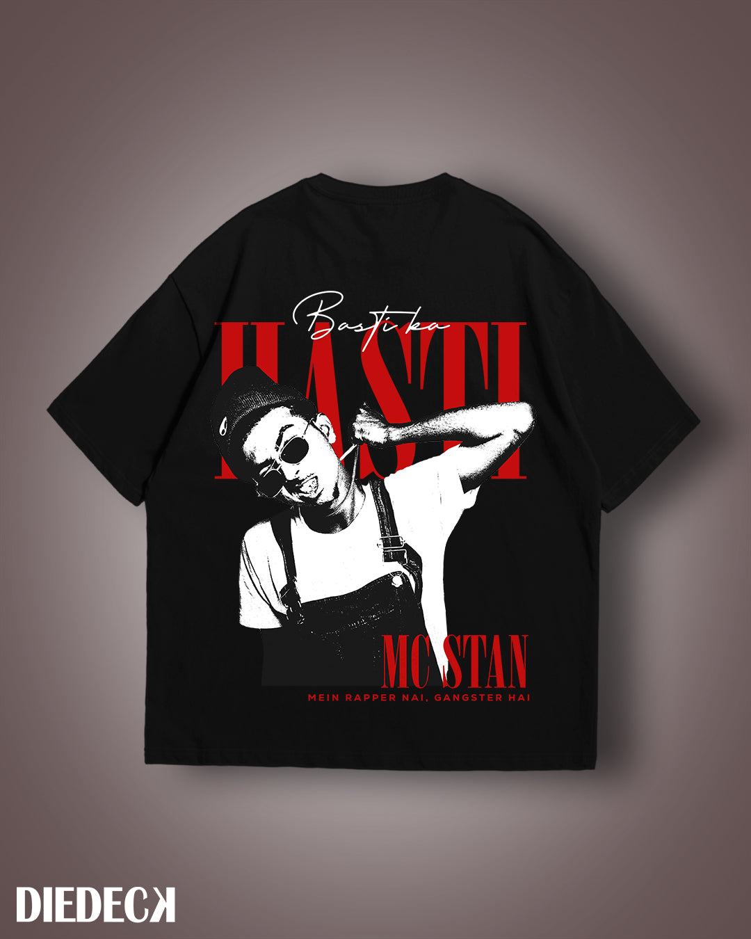 MC STAN OVERSIZED TSHIRT - BLACK