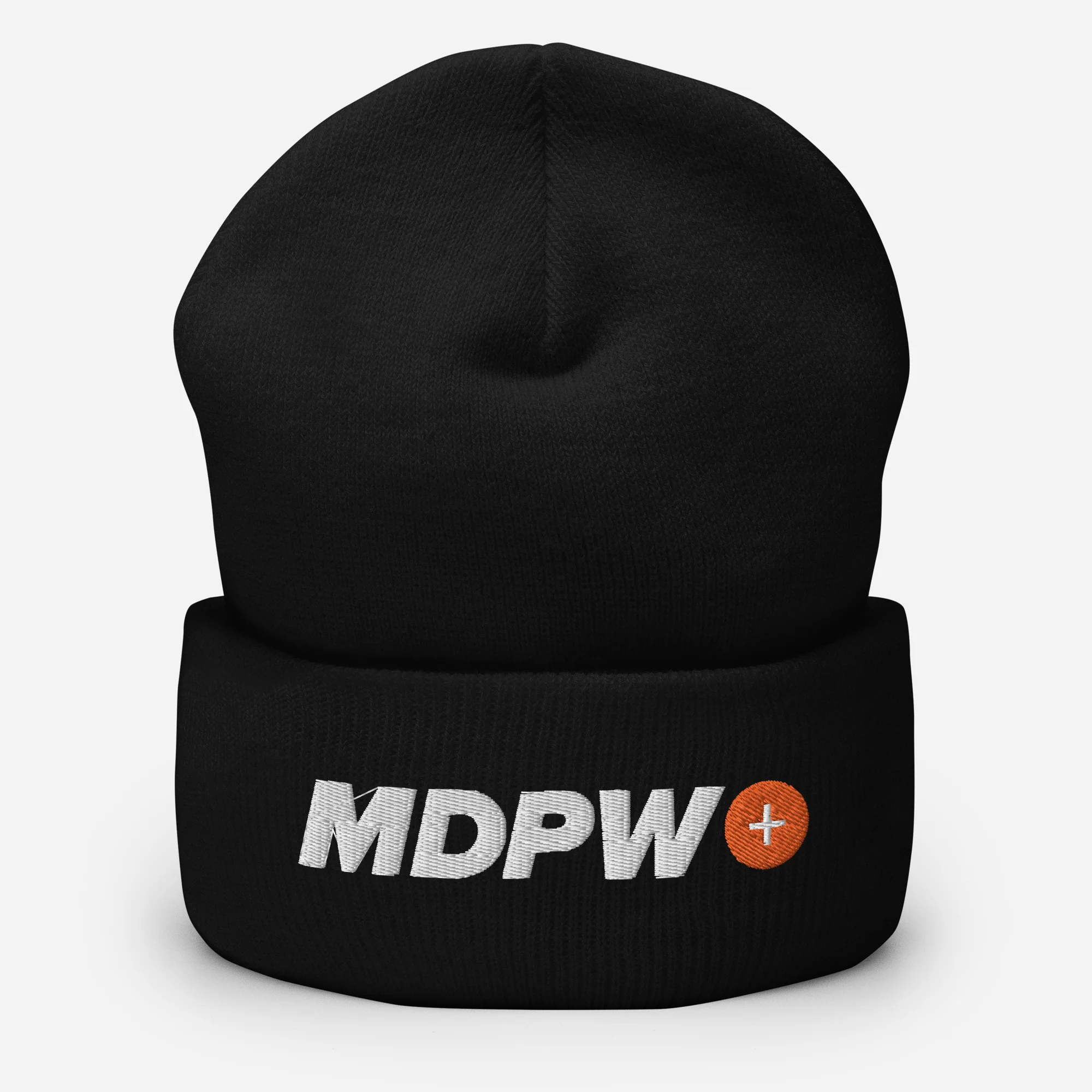 MDPW+ | Umgeschlagene Beanie | Gestickt