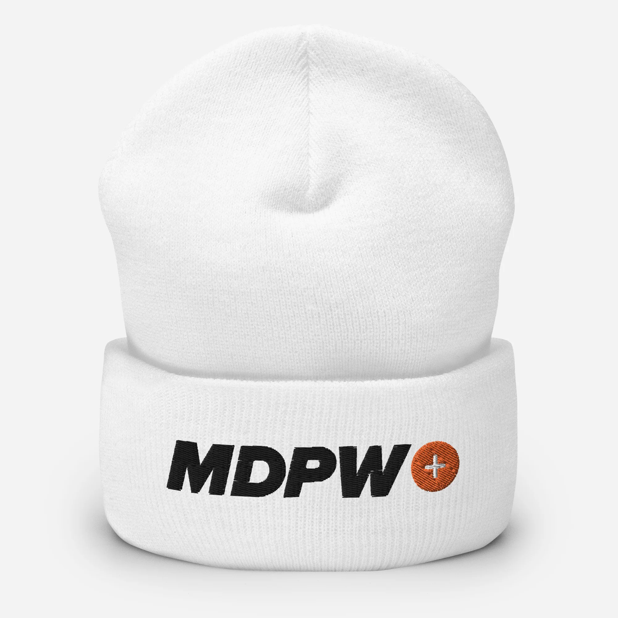 MDPW+ | Umgeschlagene Beanie | Gestickt