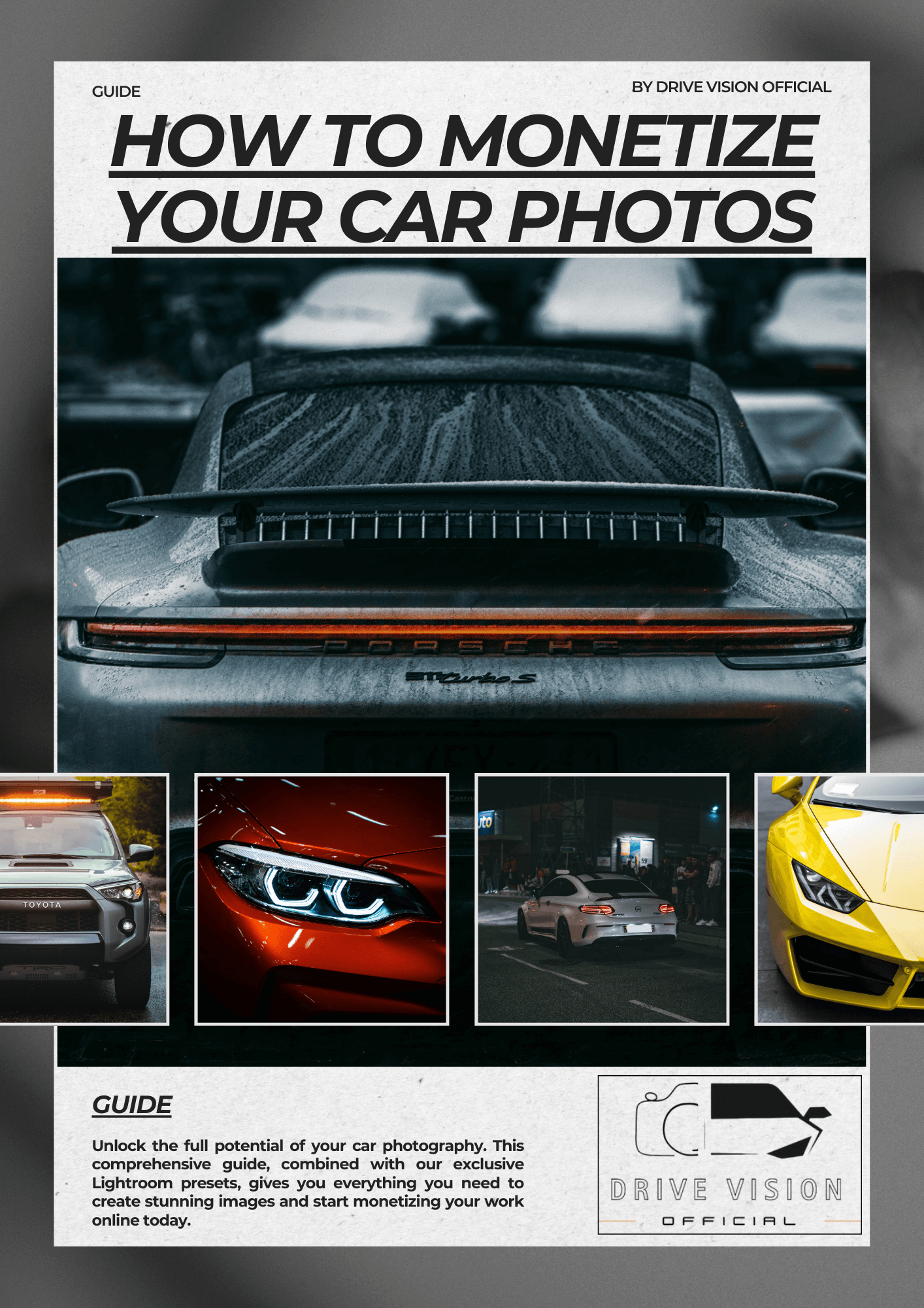 How Monetize Your Car Photography