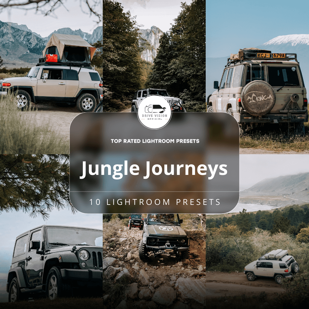 Jungle Journeys - Car Lightroom Preset Pack (10 Presets)