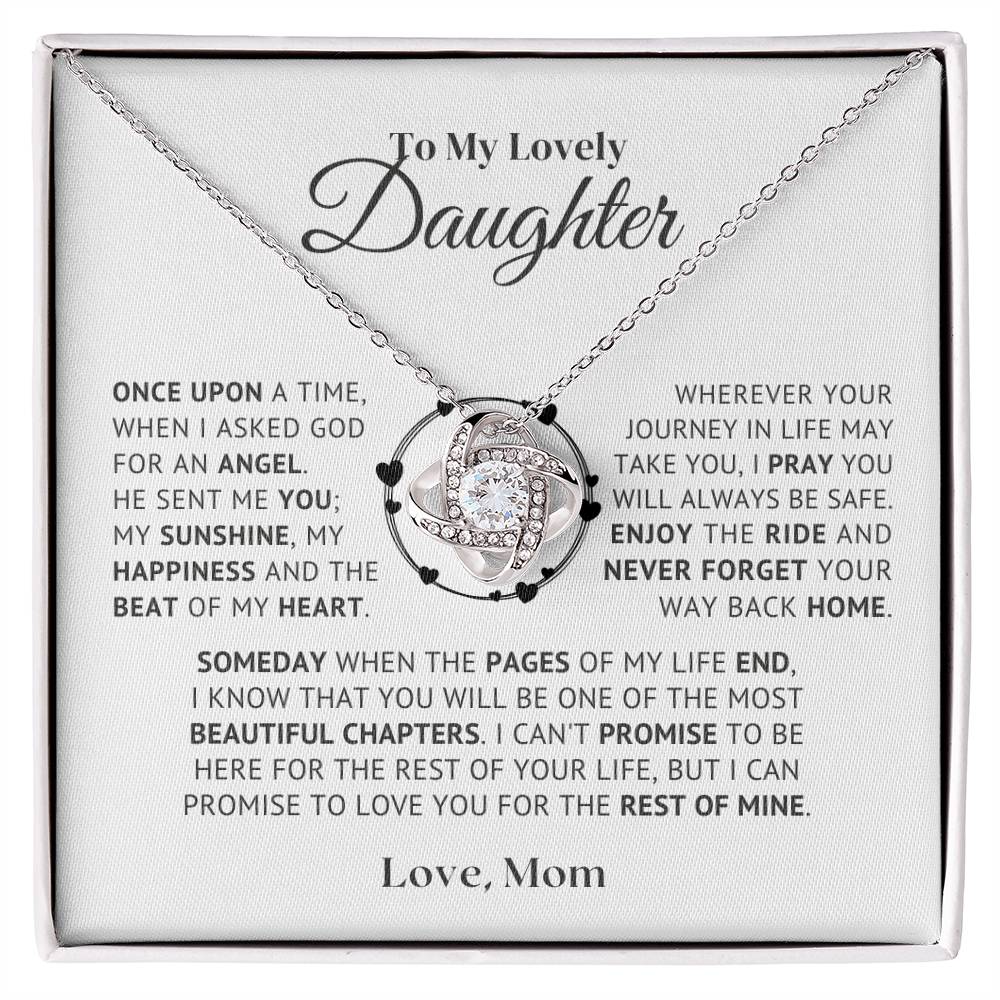 to my daughter necklace from mom