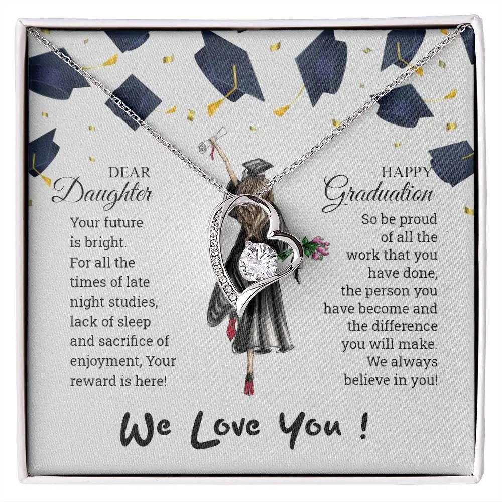 For Graduate | Congratulations - Forever Love Necklace