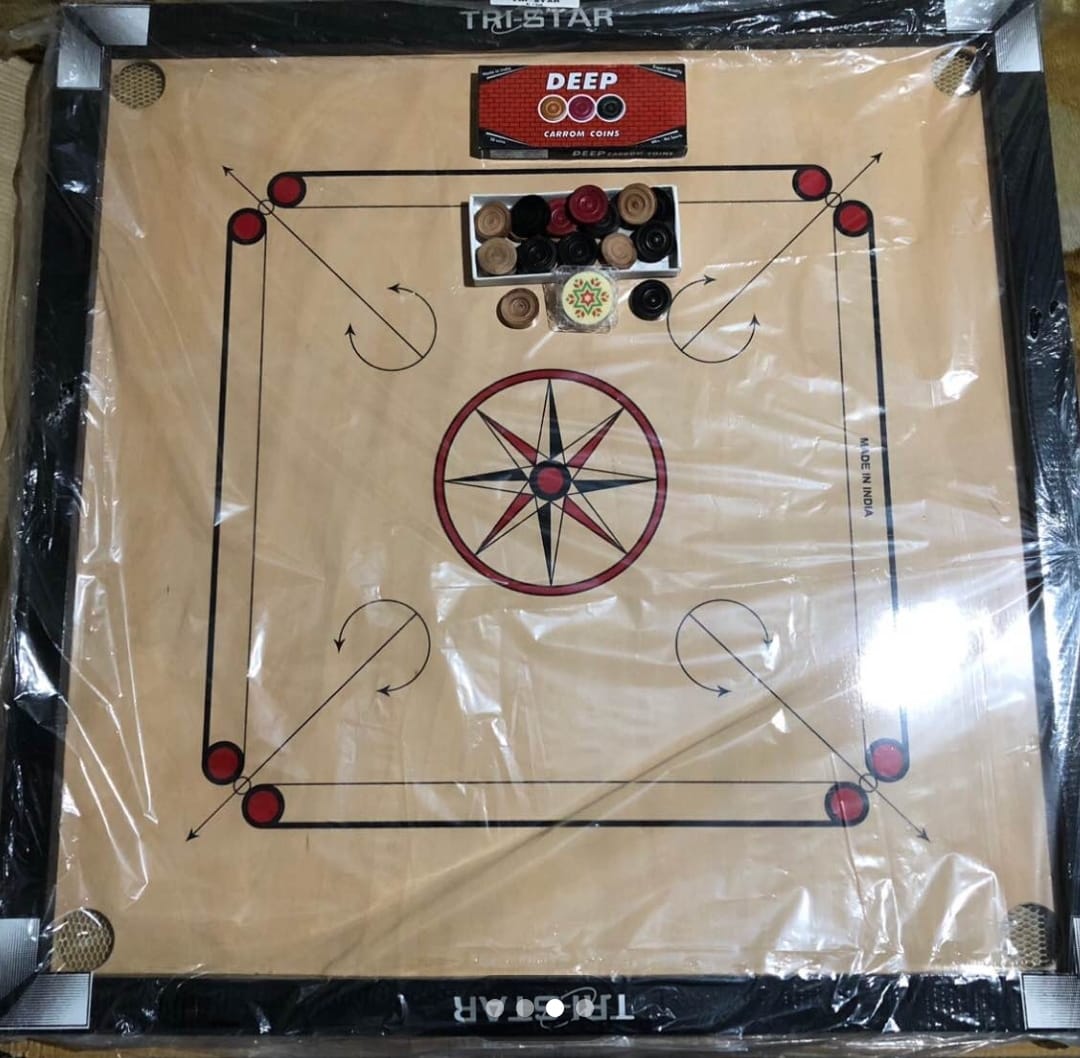 Wooden carom board
