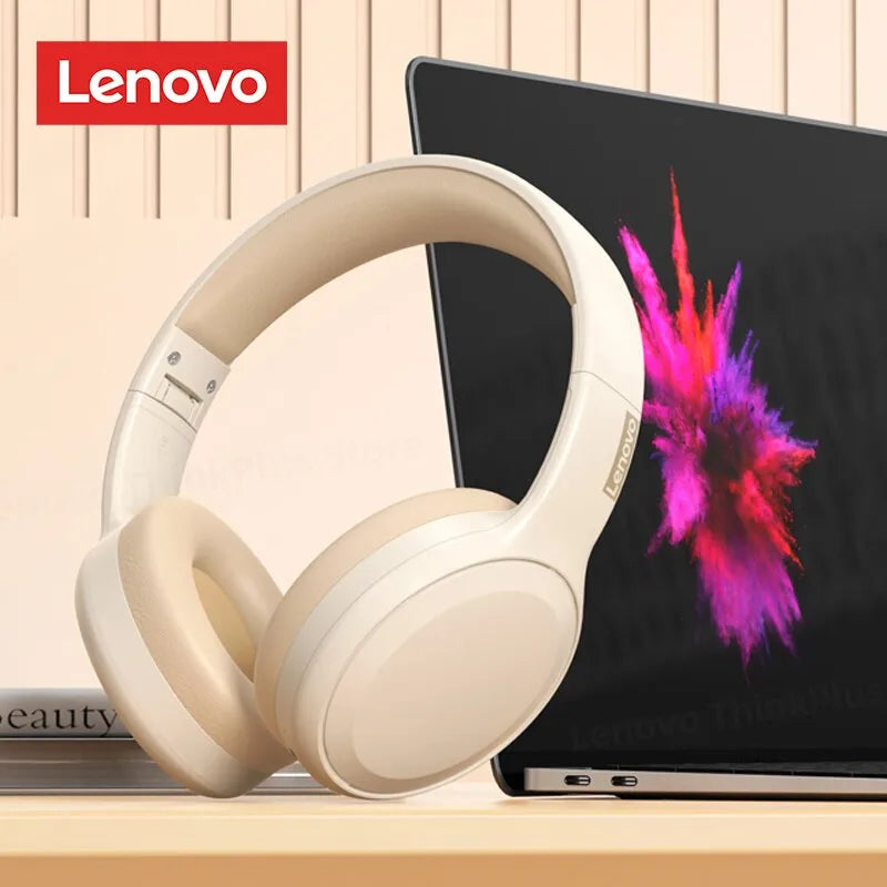 Lenovo - TH30 Fones de ouvido sem fio com microfone, Bluetooth 5.3