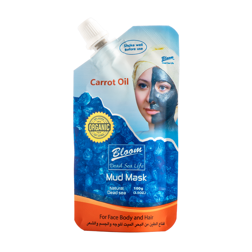 Bloom Dead Sea Mud Mask Carrot Oil