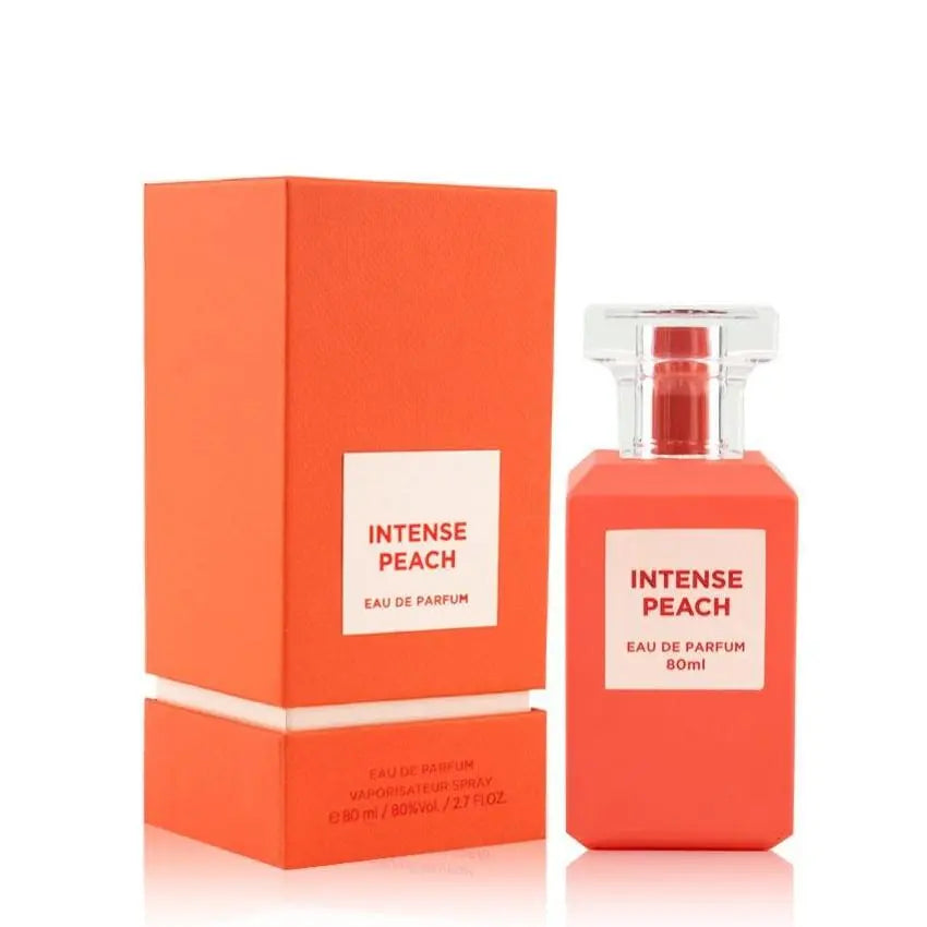 Fragrance World Intense Peach 80ml EDP of Fruitiness For Unisex