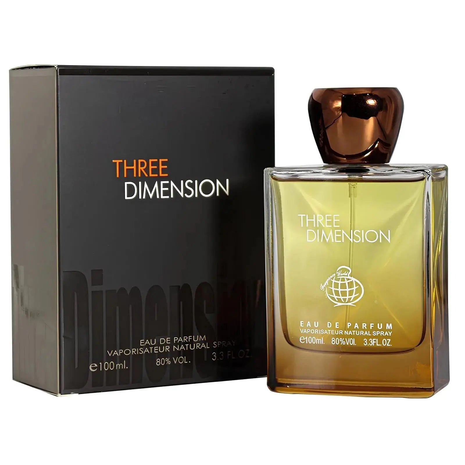 Three Dimensions Perfume 100ml EDP For Men By Fragrance World