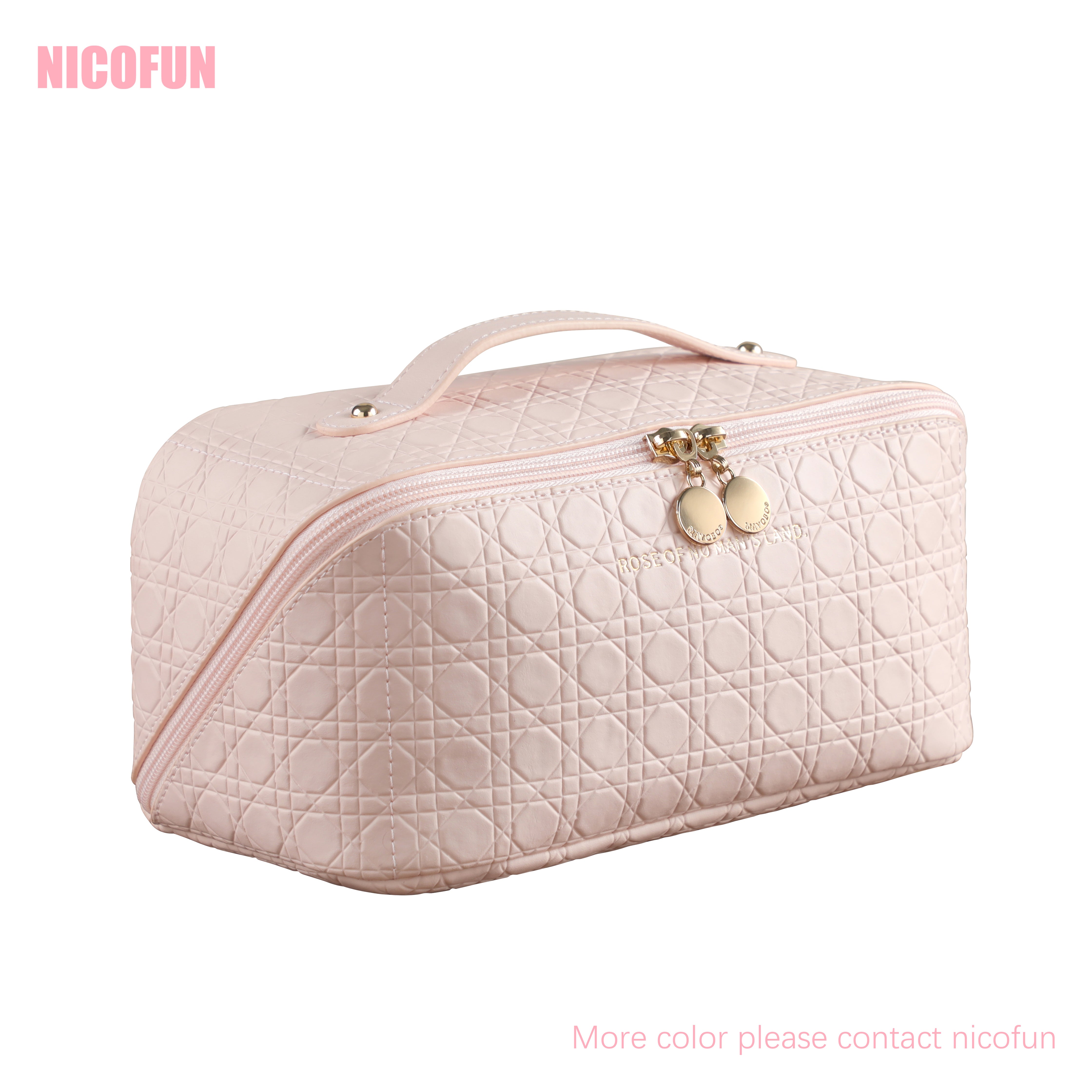 cosmetic bag storage bag pink