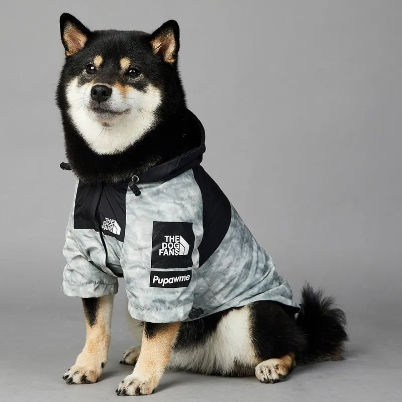 Dog Raincoat with Hood for Small and Large Dogs - Windproof French Bulldog Jacket for Chihuahua