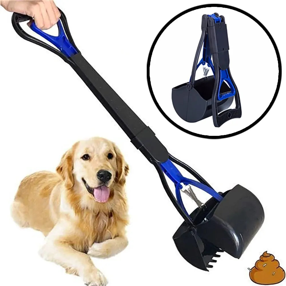 Pet Pooper Scooper with Long Handle - Waste Cleaning Tool for Dogs and Cats