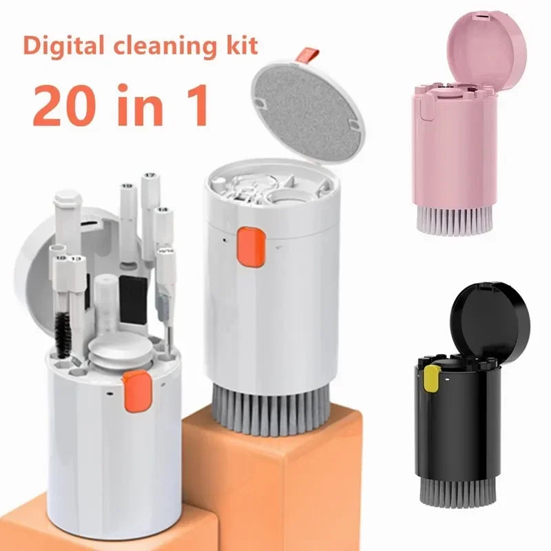 Digital Cleaning Kit for Phone, Camera, Laptop - 20 in 1 Gadget Cleaning kit - Perfect Christmas Gift