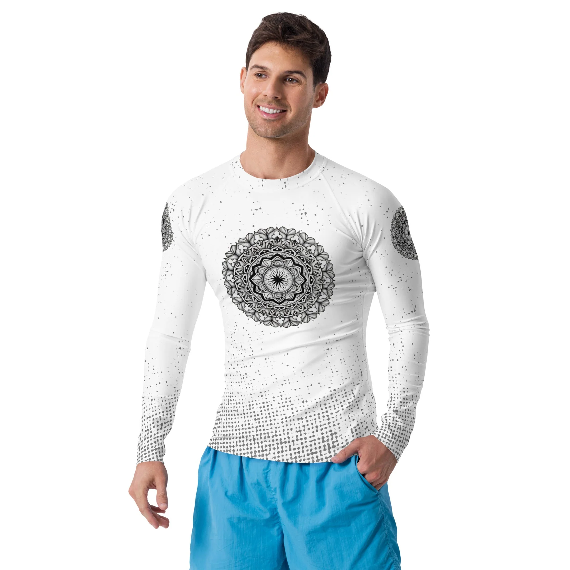 Mandala 2 Men's Rash Guard