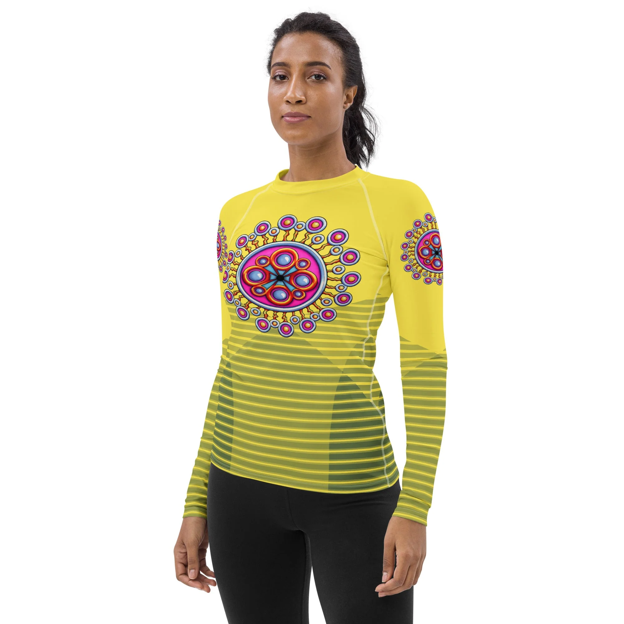 Mandala 22 Women's Rash Guard