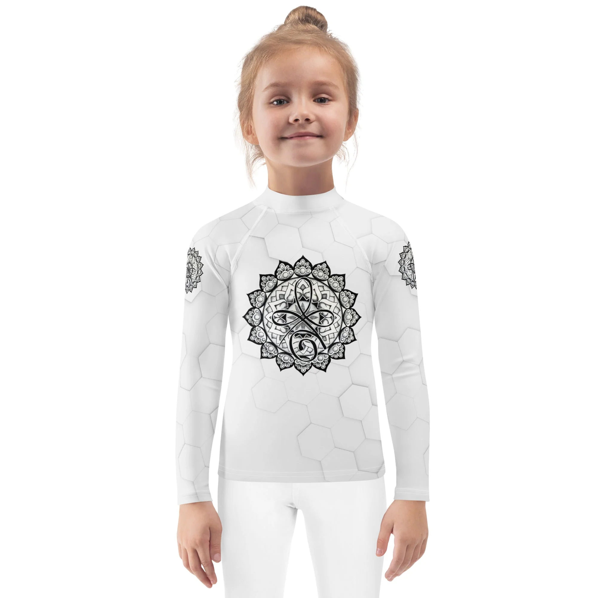 Mandala 3 Kids Rash Guard