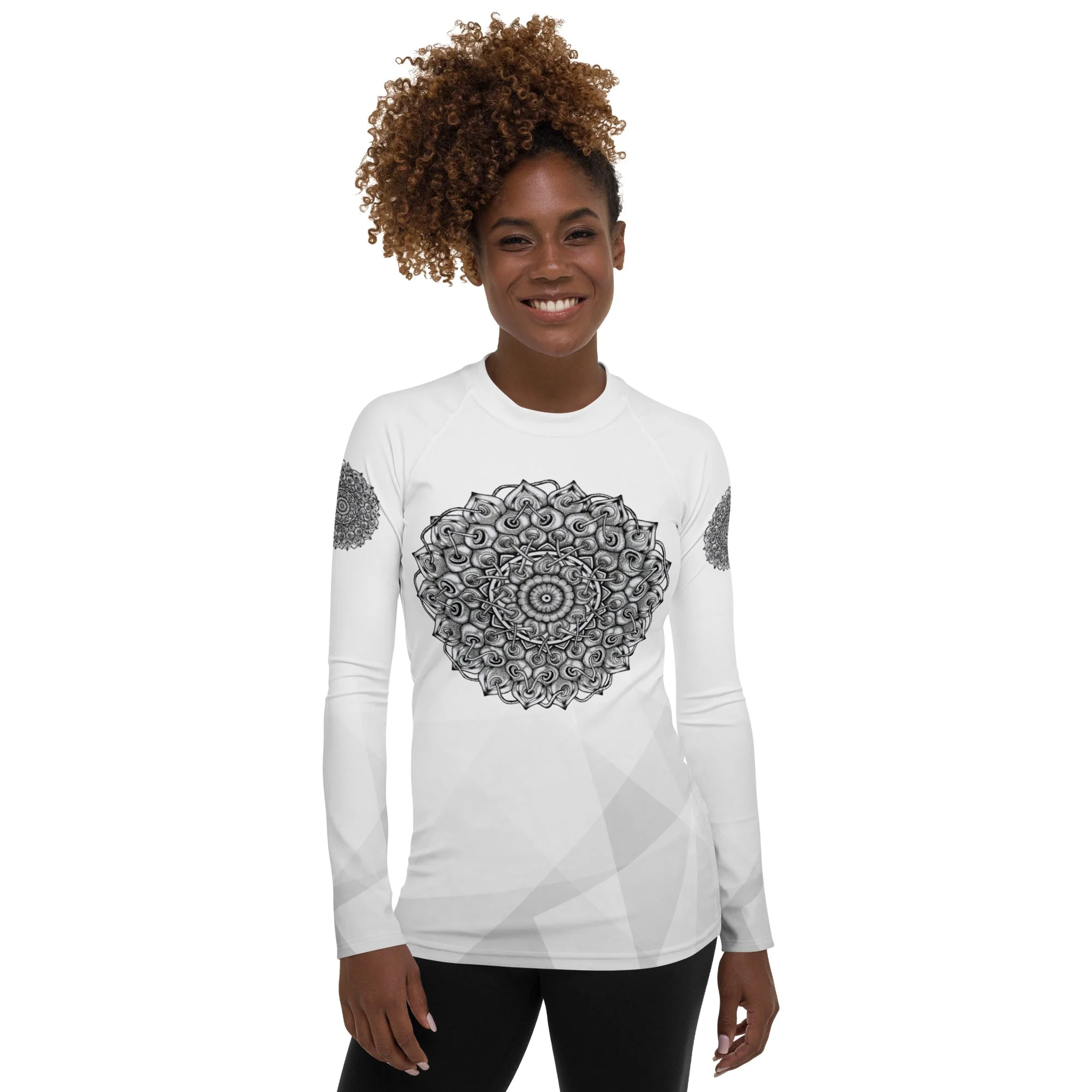 Mandala 9 Women's Rash Guard