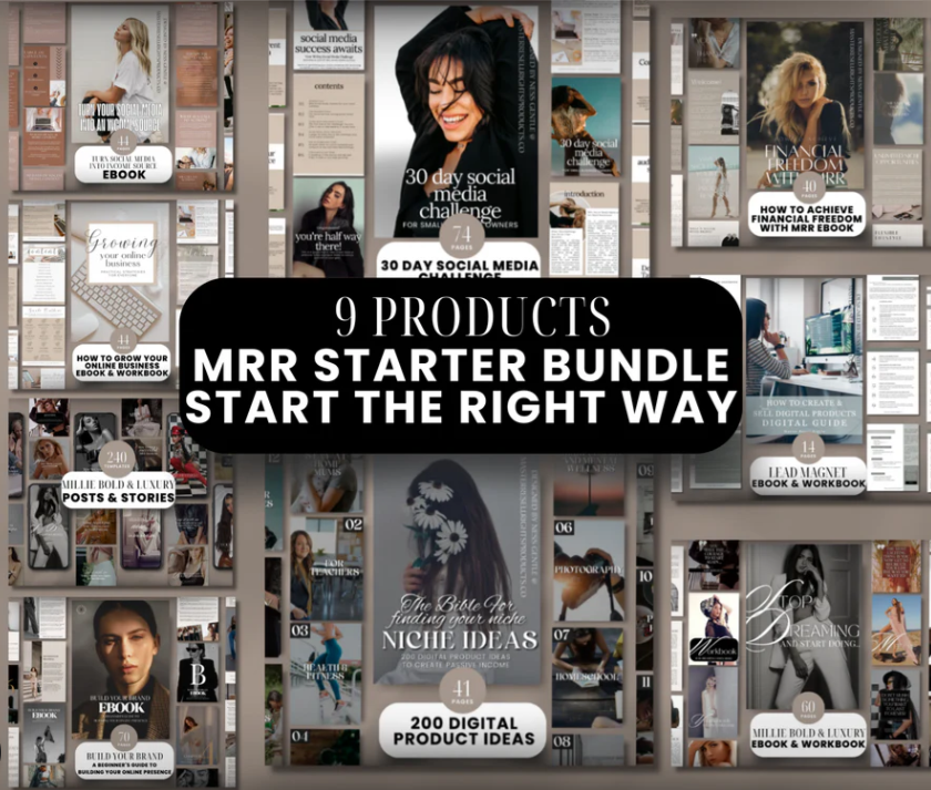 Master Resell Rights Starter Bundle (9 Products)