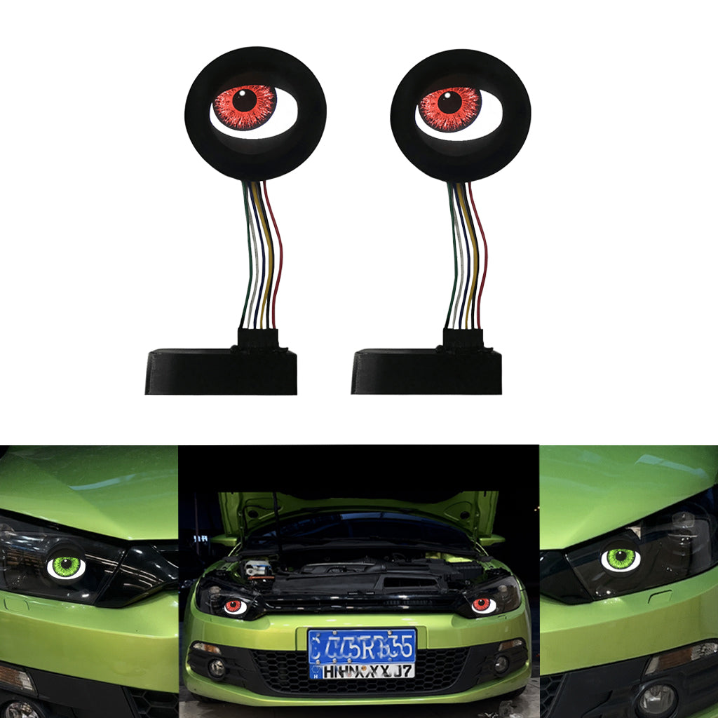 Synced Programmable Devil Eyes Light with Remote