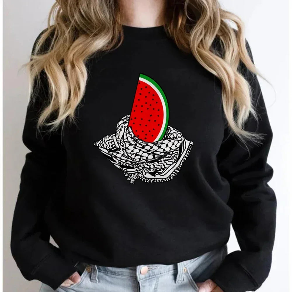 This Is Not A Watermelon Sweatshirt A Peace and Love Hoodie
