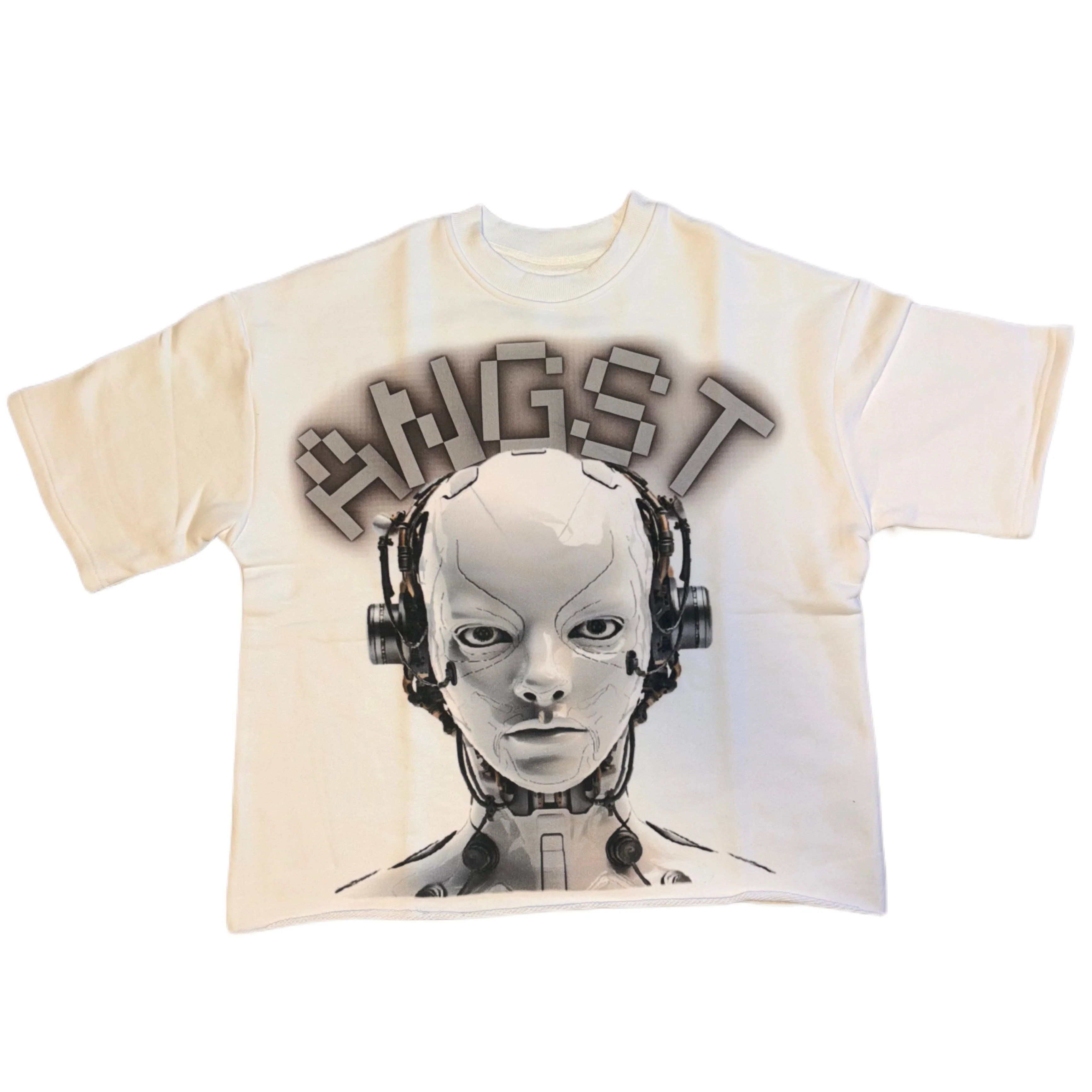 Angst Robot Sweatshirt (White)