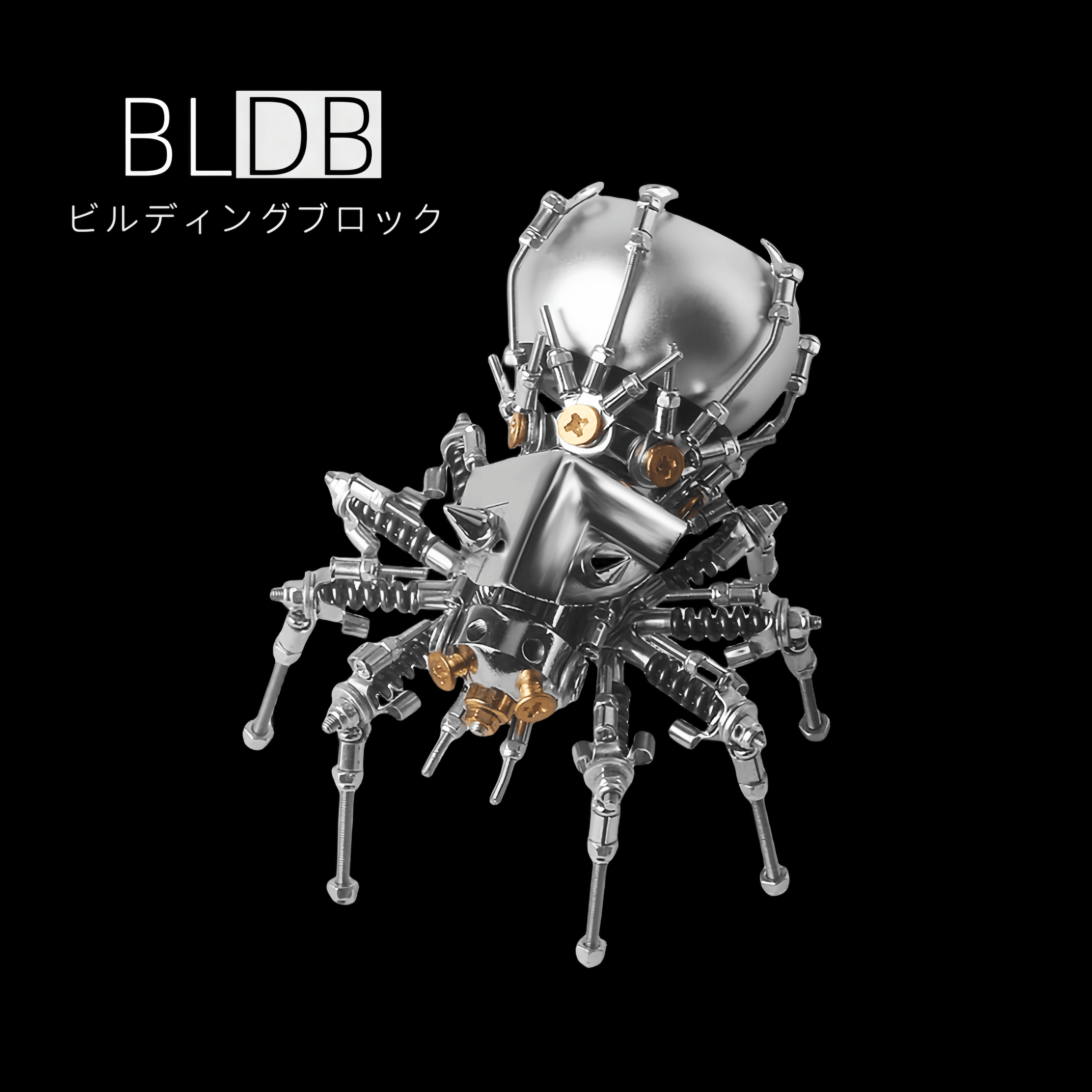 メタルパズル 3Dスパイダーモデルキット メタルモデル 大人と子供向け JS-001 3Dメタルパズル