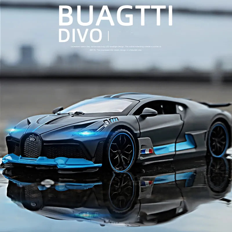 1:32 Bugatti Divo Diecast Car - Miniature Model, Kids' Gift