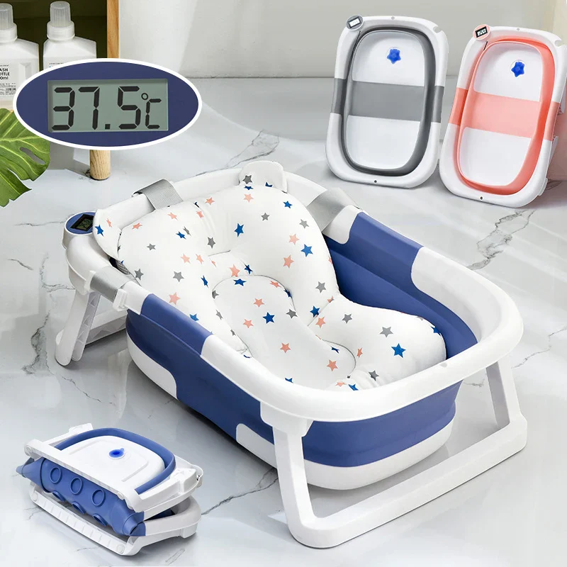 Real-Time Silicone Baby Bath Tub