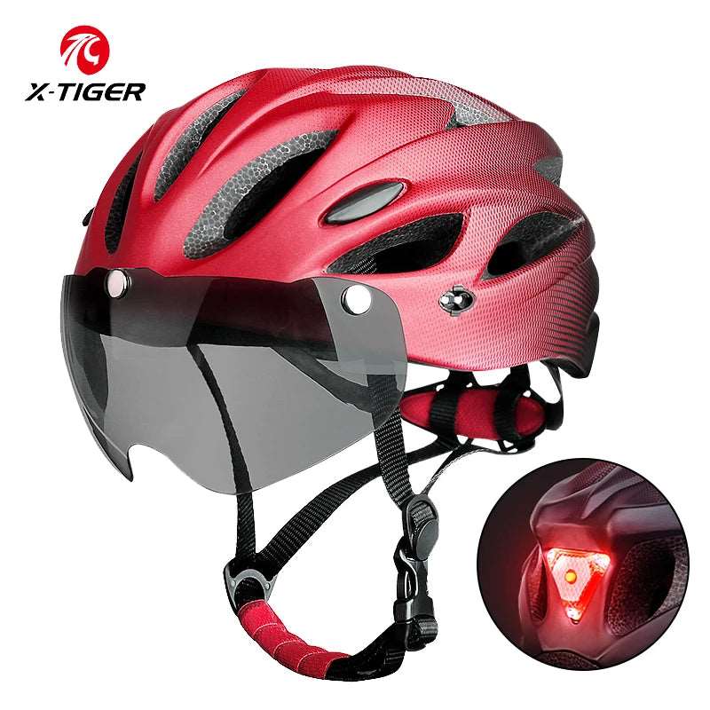 XTIGER LED Safety Bike Helmet