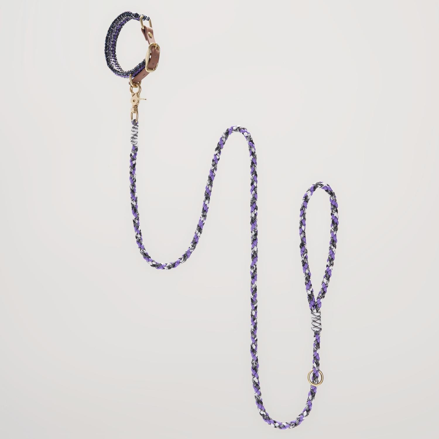Gochill 2 Dog Collar and Leash Set Mystic Universe