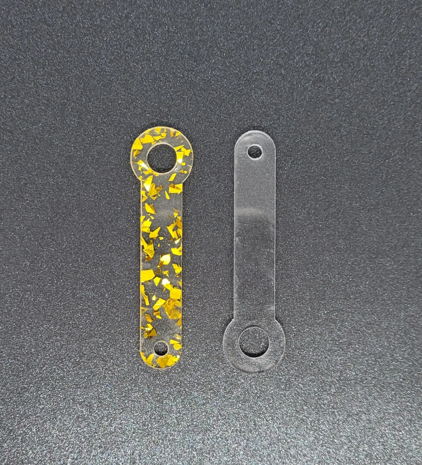 Straw Charm Adapters (8mm, long style)