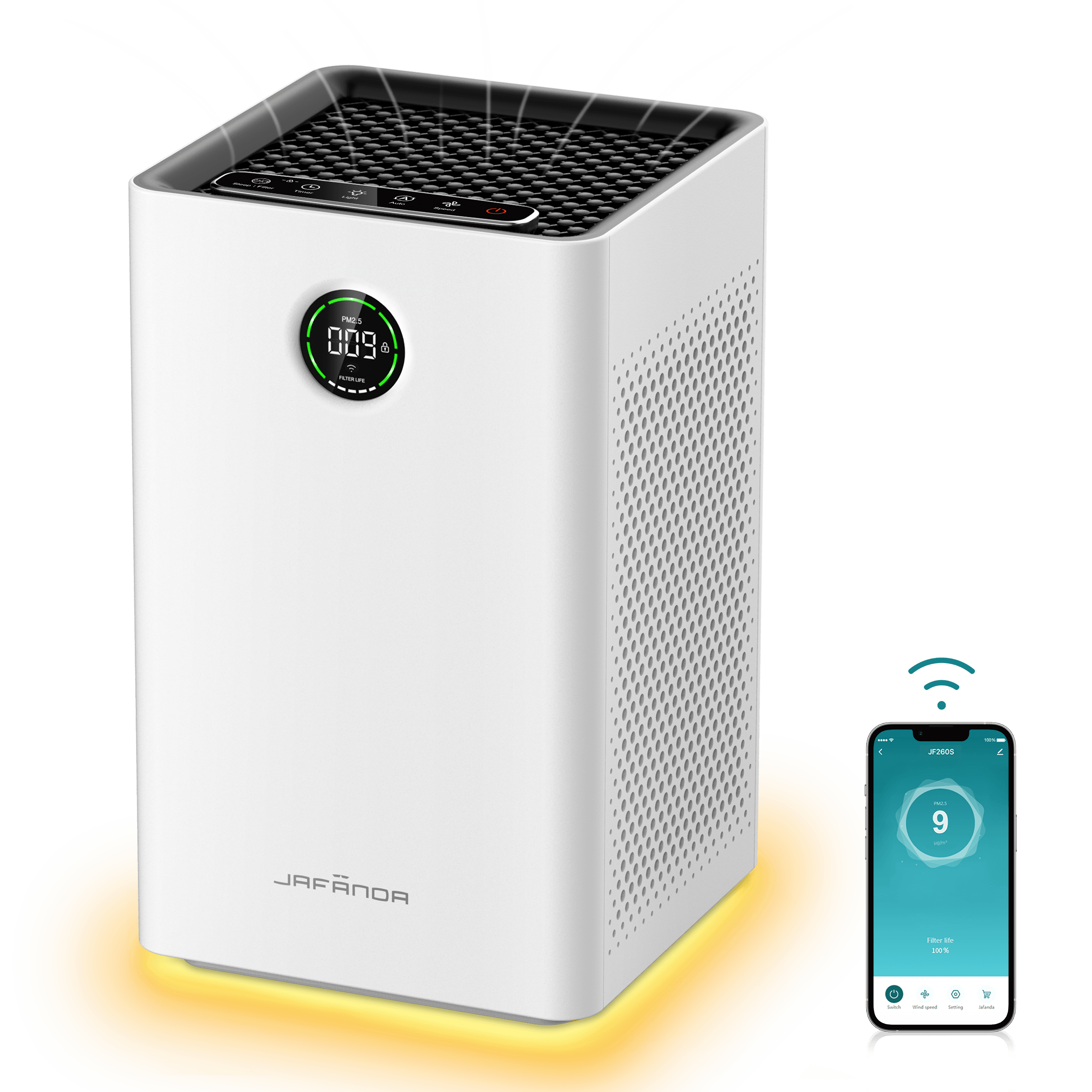 Jafända® JF260s Wifi Air Purifier