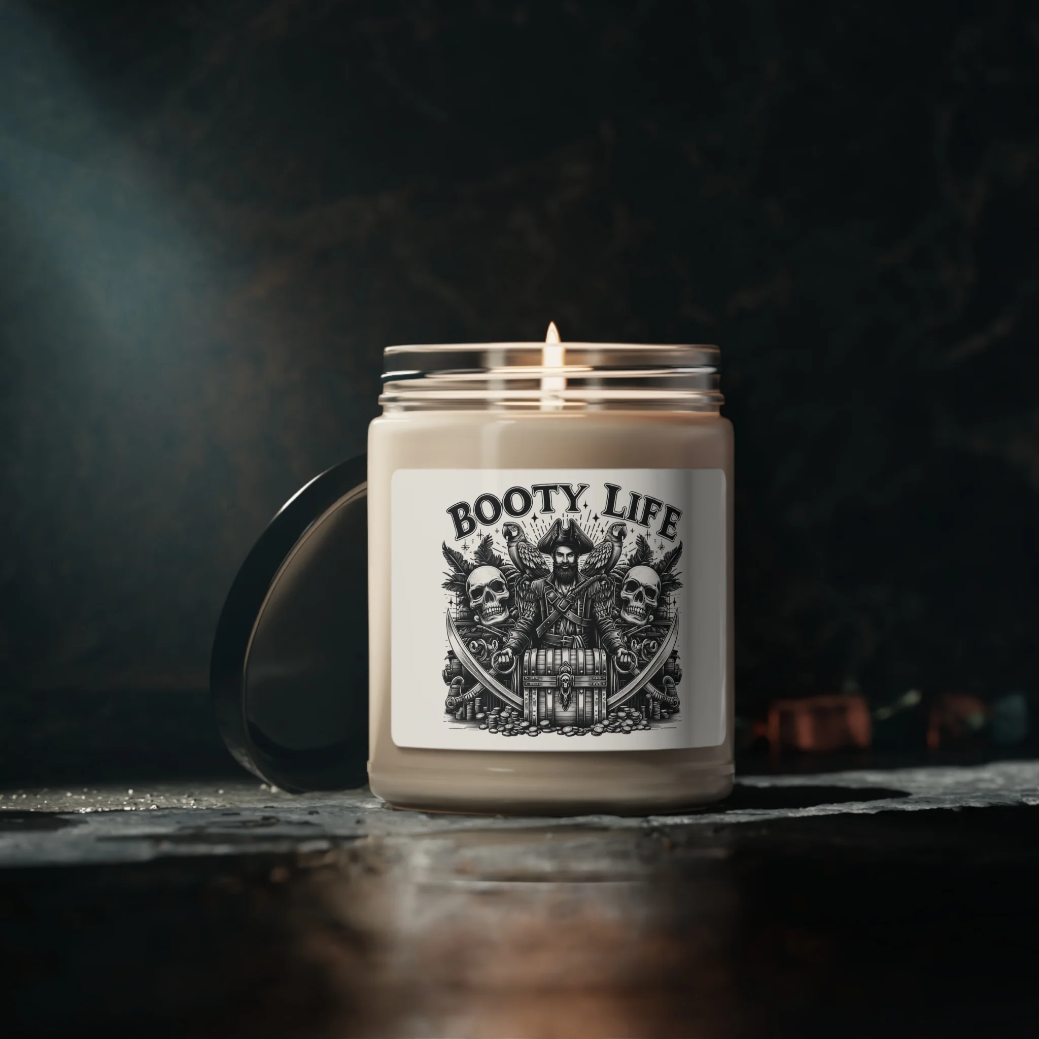 Pirates Plunder Booty Life BLS#20 Scented Soy Candle, 9oz