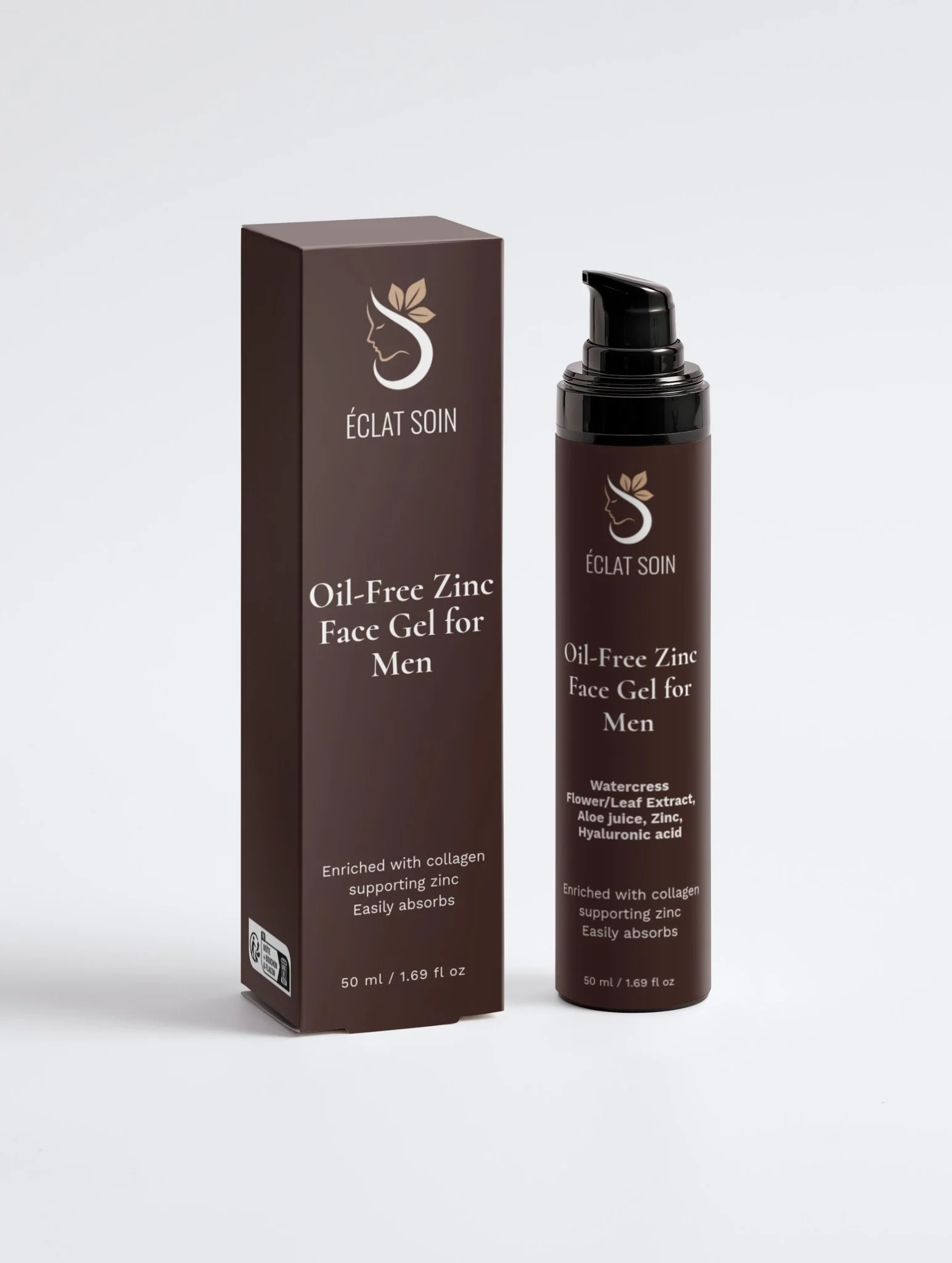 Éclat Soin Oil-Free Zinc Face Gel for Men