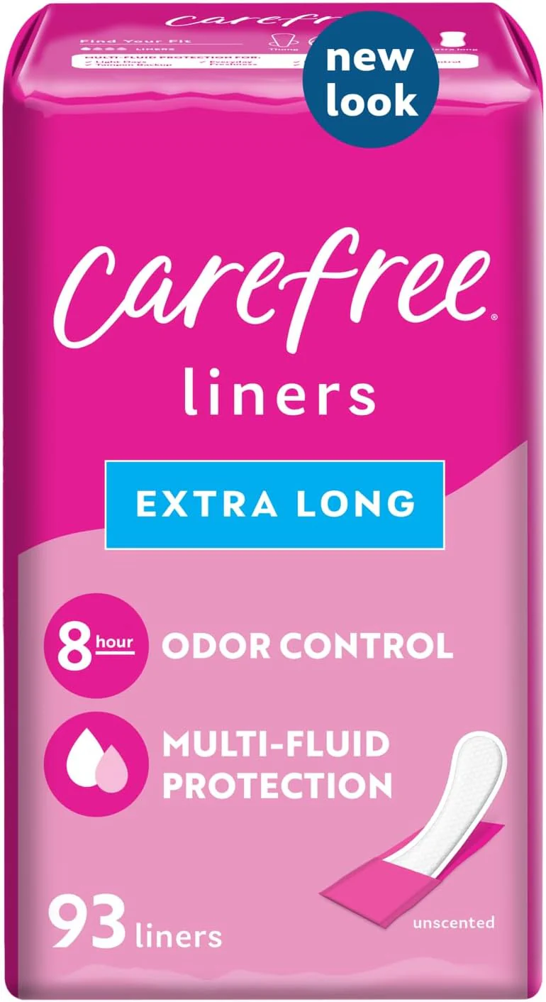 Carefree Acti-Fresh Thin Panty Liners