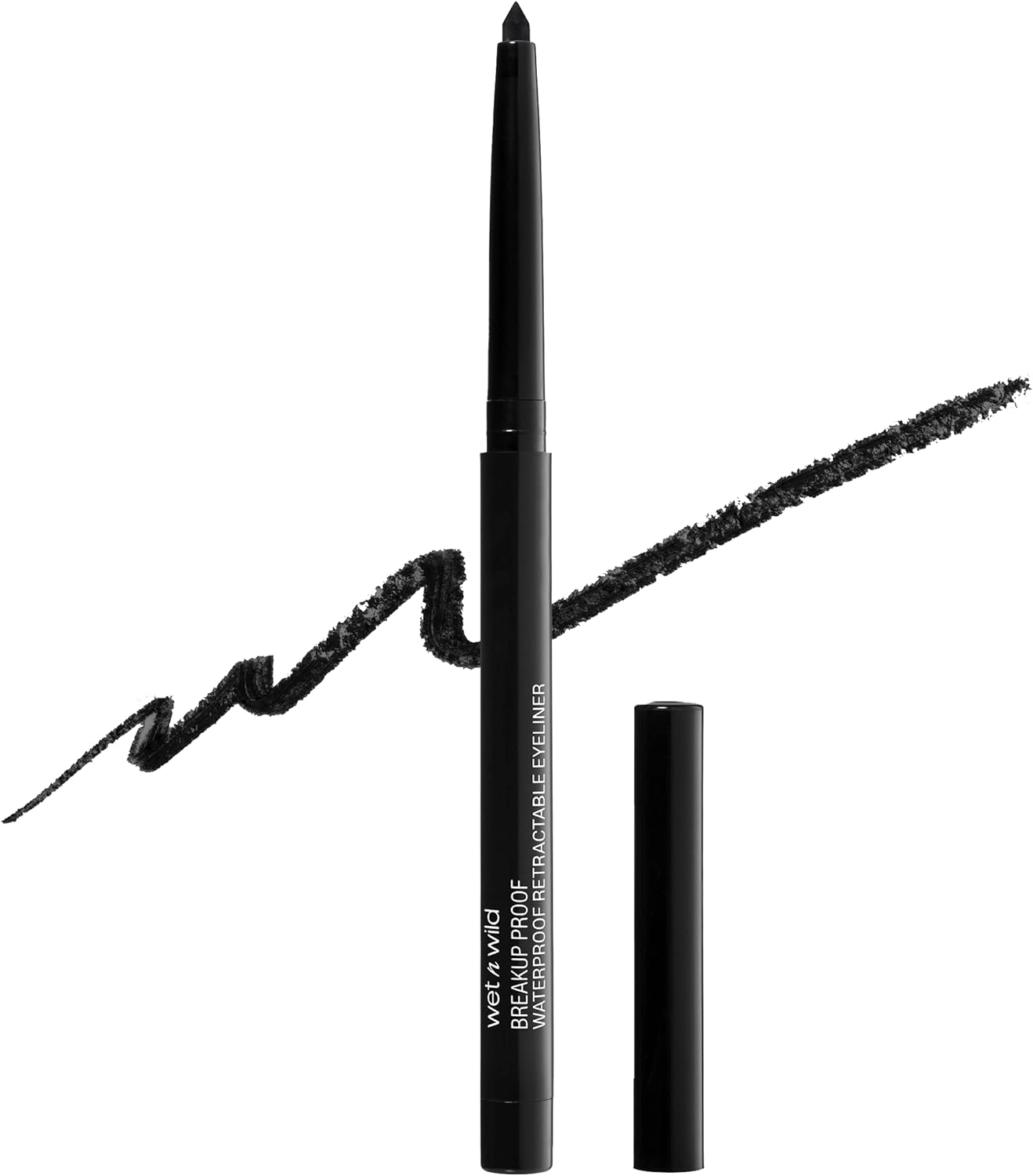 WET N WILD - Mega Last Breakup-Proof Retractable Eyeliner Blackest Black