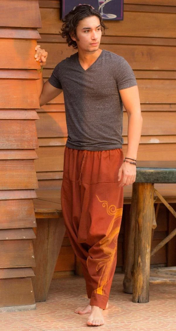 Brick Red Evolution Pants
