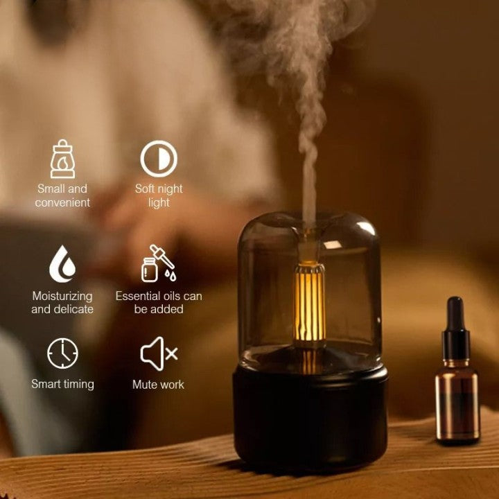 Electric-led aroma diffuser for air humidifier