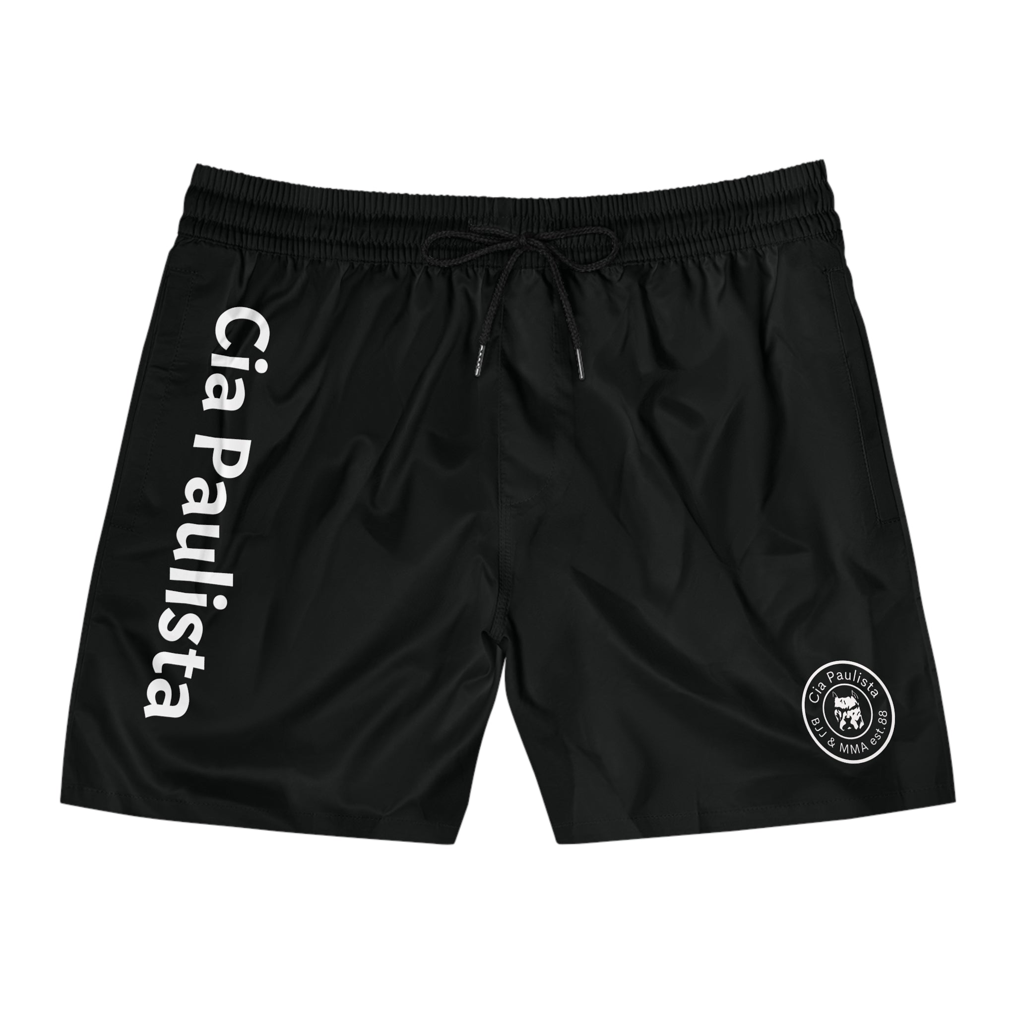 Team 2024 Black Trunks / Mid-Length Shorts (AOP)