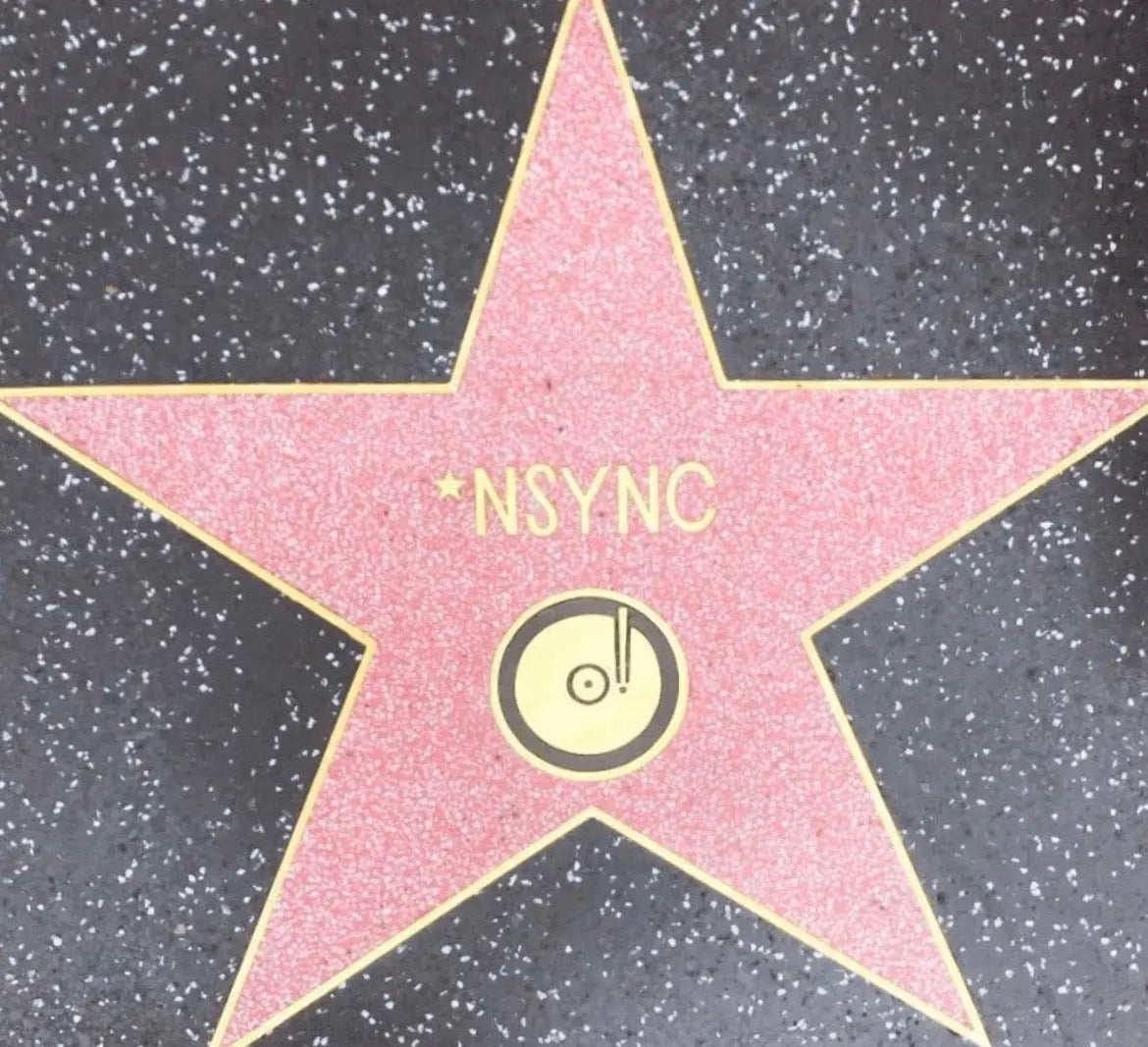 *NSYNC’s WOF STAR PIN!